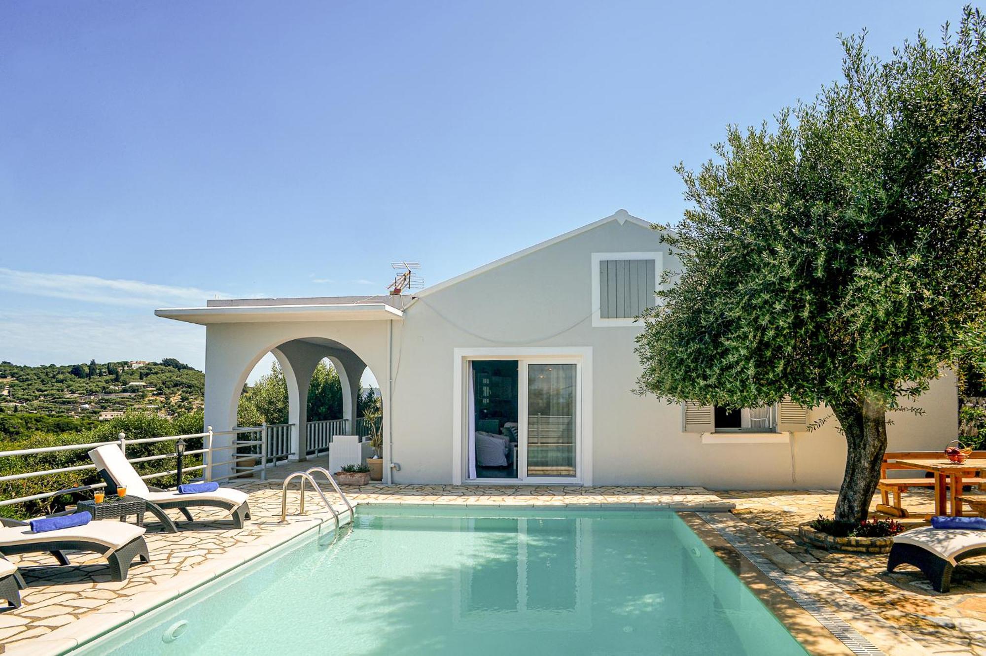 Lioniskari Seaviews - Paxoi'S Private Pool Oasis Villa Porto Ozias Eksteriør billede