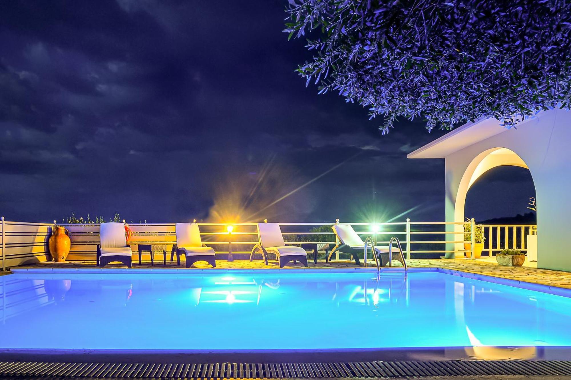 Lioniskari Seaviews - Paxoi'S Private Pool Oasis Villa Porto Ozias Eksteriør billede