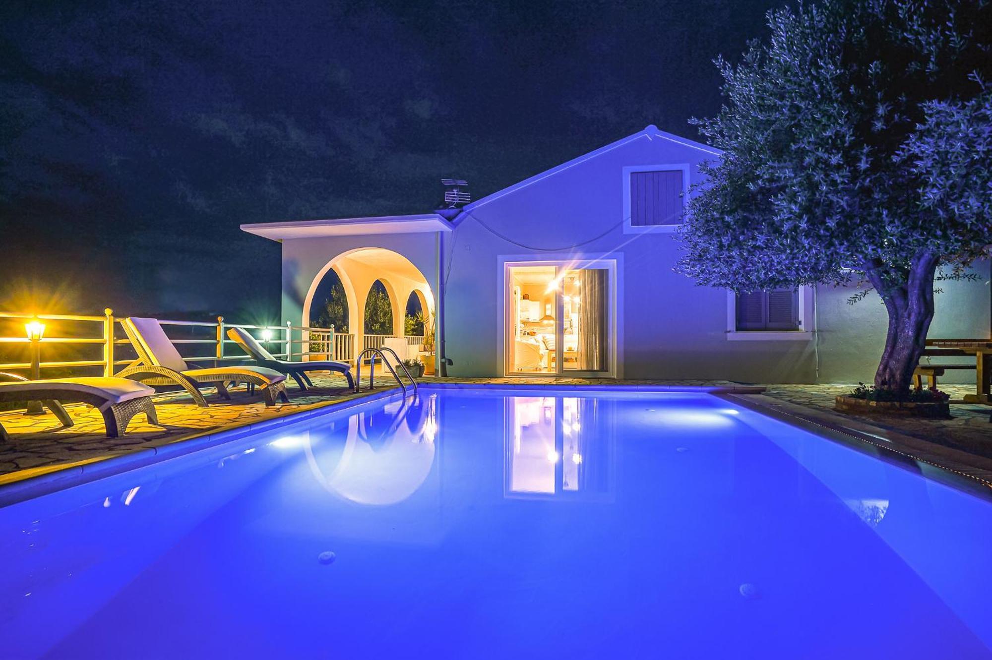Lioniskari Seaviews - Paxoi'S Private Pool Oasis Villa Porto Ozias Eksteriør billede
